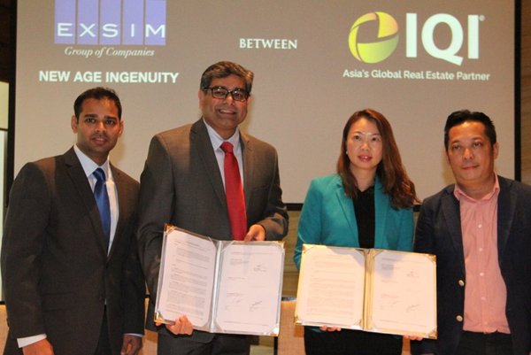 与Exsim Group签合约 IQI集团3000万购办公空间