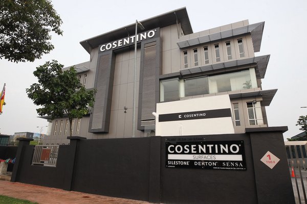 Cosentino Center in Malaysia - the largest Cosentino showroom in Asia