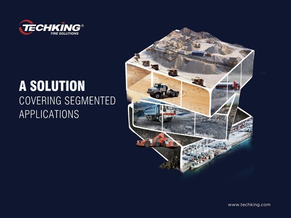 TECHKING Tires are About to Touch the Ground at bauma CHINA 2020
