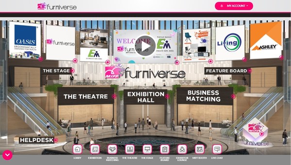MIFF Furniverse 2021_Southeast Asia’s Largest Furniture Trade Show is Online