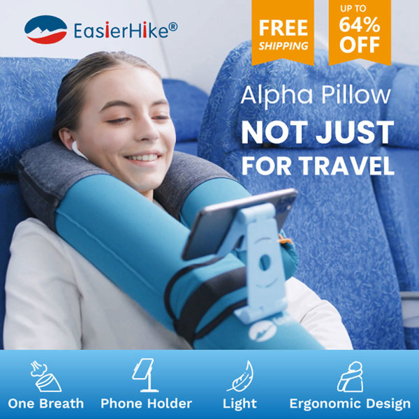 EasierHike® Alpha Pillow - Not Just For Travel