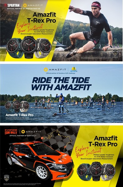 Amazfit, Explore Your Instinct with Sponsorships of Exciting Outdoor Sports