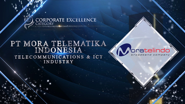 PT Mora Telematika Indonesia was honoured for Corporate Excellence Award at the recently concluded Asia Pacific Enterprise Awards 2021 Regional Edition