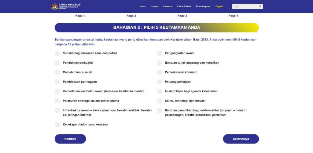 Malaysia Budget 2023 is coming! Share your thoughts before 9 September!