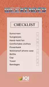 good vibes checklist