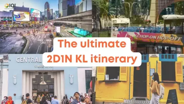 kl travel itinerary