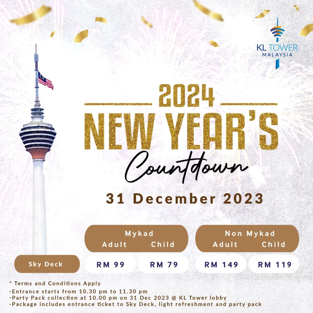 KL Tower New Year Countdown
