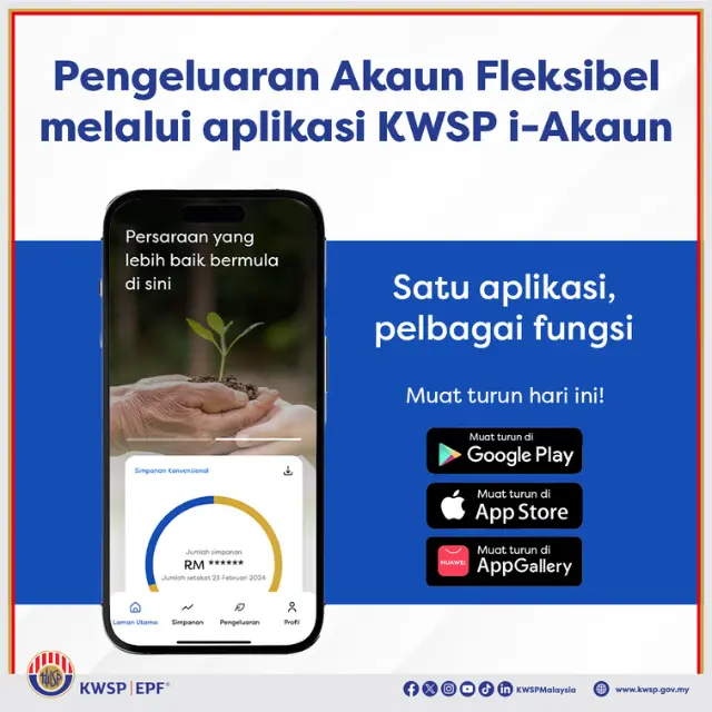公积金 KWSP i-Akaun应用程序