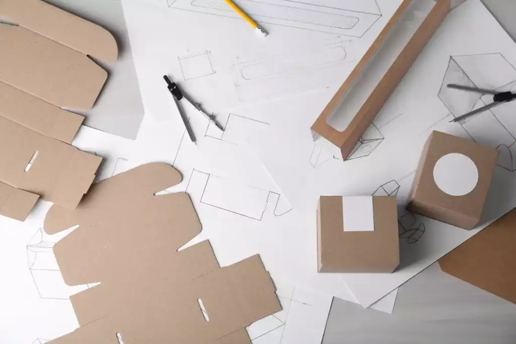 Design your own DIY home decor table out of cardboard