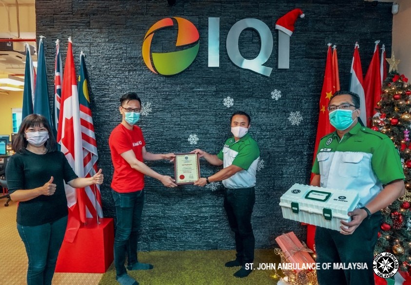 IQI Global dan St. John Ambulans Malaysia - IQI Cares