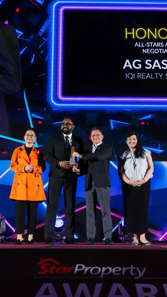 AG Sasidar yang memenangi anugerah besar di StarProperty Awards 2024